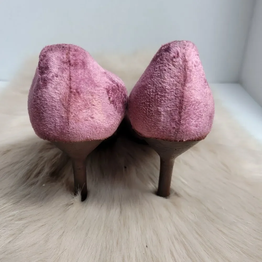 Gucci purple suede